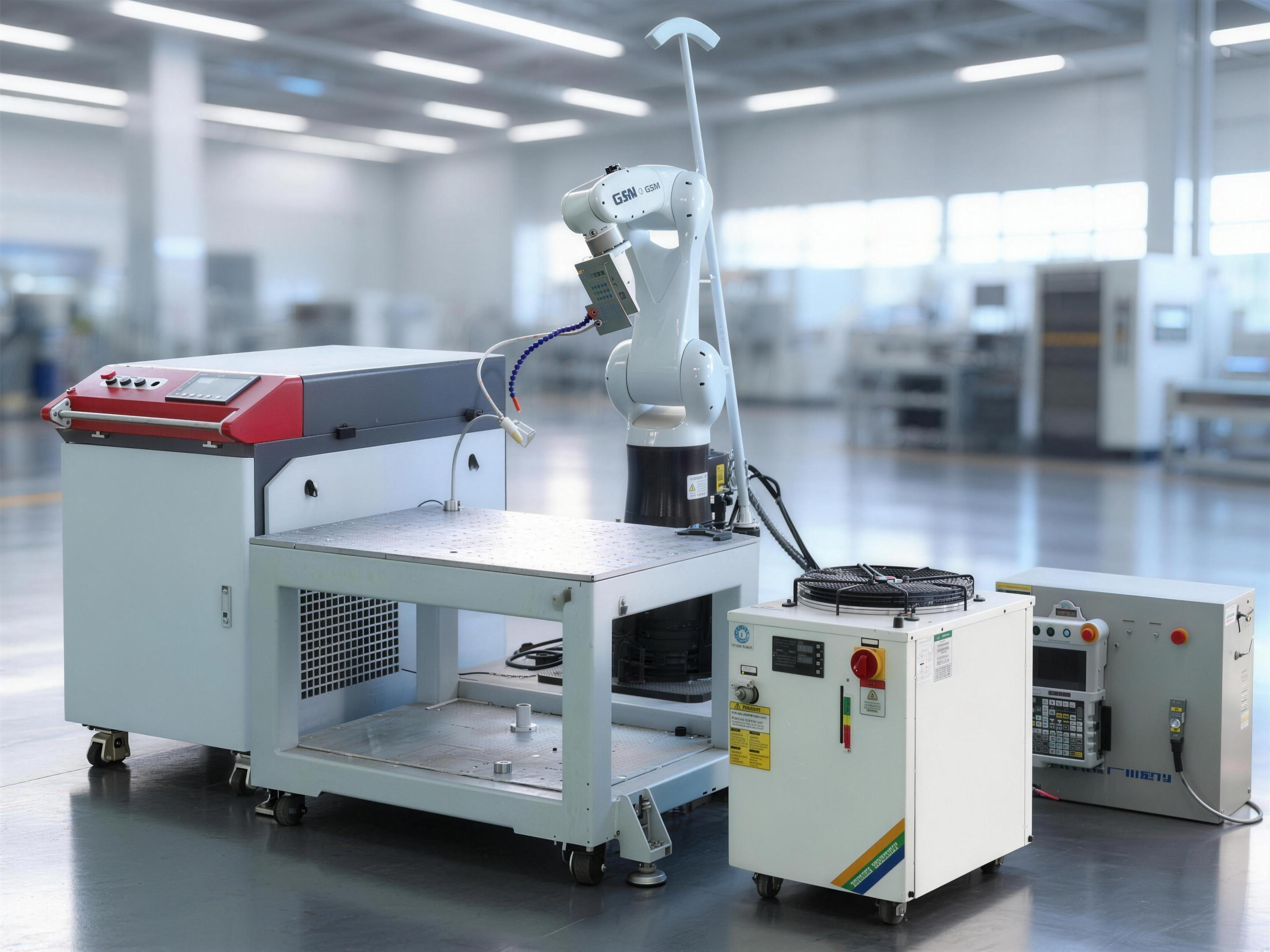 Robotic laser welding