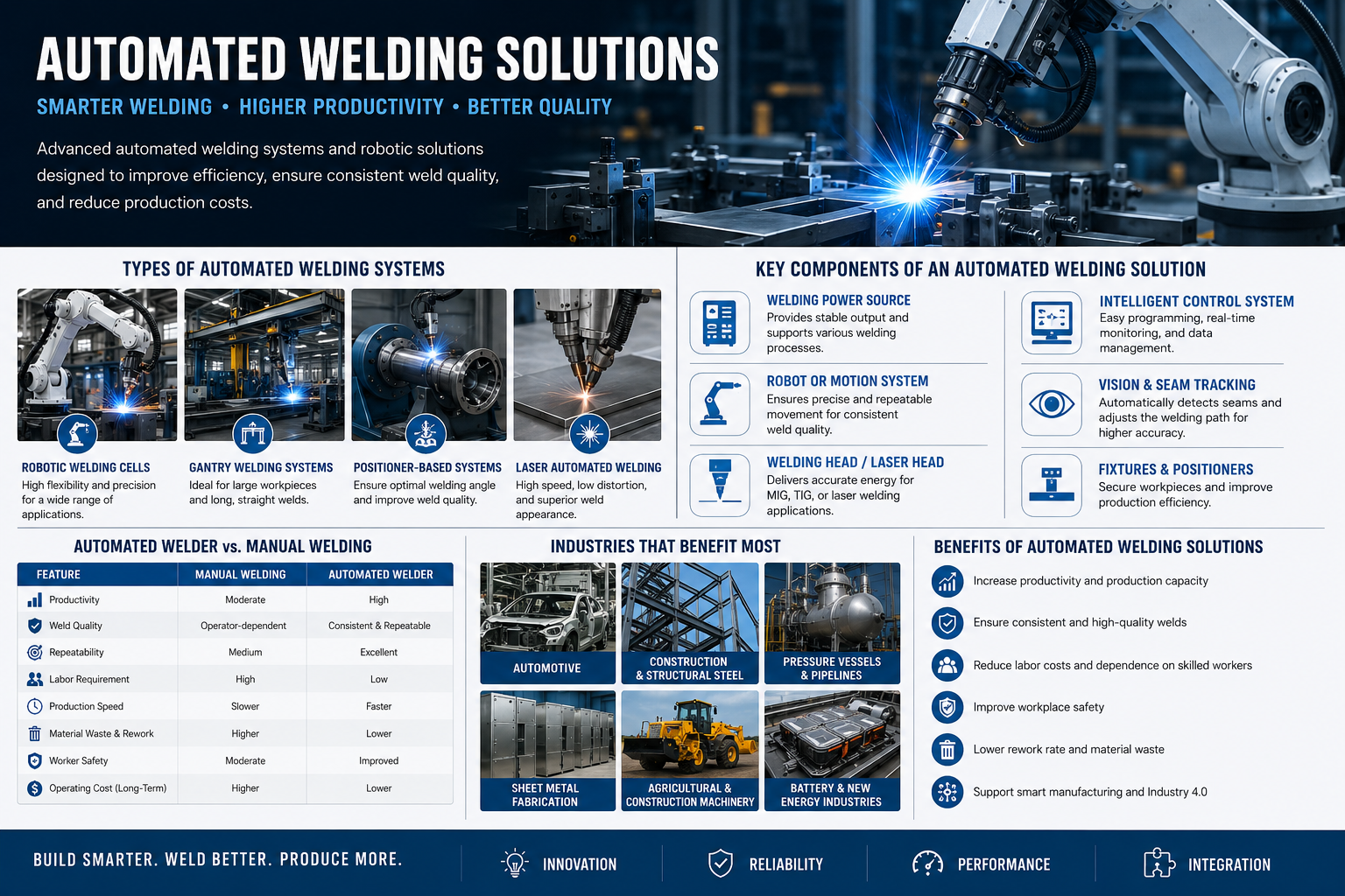 Automated Welding Solutions: A Complete Guide for Modern Manufacturing